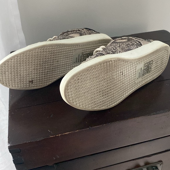 Snakeskin leather sneakers - Picture 4 of 4